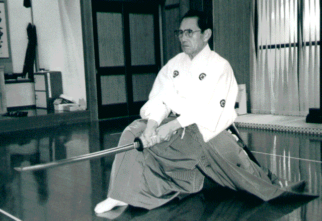 Miura Soshihan performing kirioroshi
